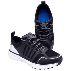 Dr Comfort Gordon X Double Depth Athletic Shoe Black Mesh Men's 9.5 Wide‎